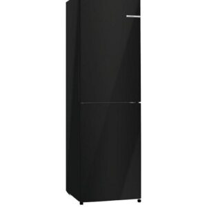 Bosch Series 2 KGN27NBEAG 50/50 Split, No Frost, 55cm Wide Fridge Freezer - Black
